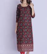 black chikankari dhoti set