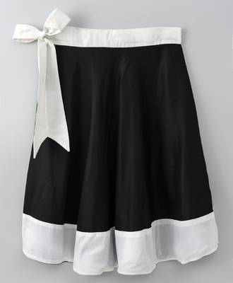 white plain cotton poly kids lehenga choli 3