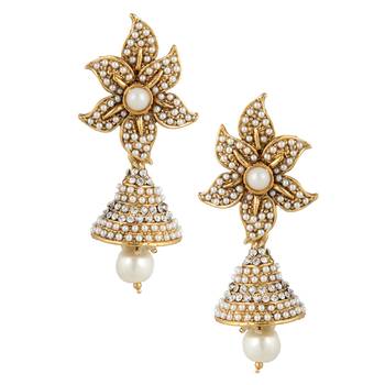 White earrings 1