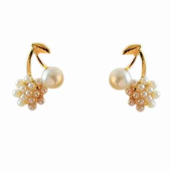 White earrings 1