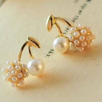 White earrings 2