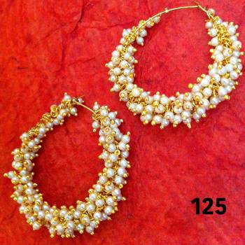White earrings 2