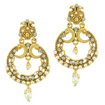 White earrings 1