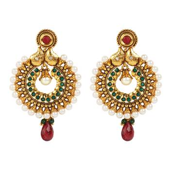 Multicolor cubic zirconia earrings 1