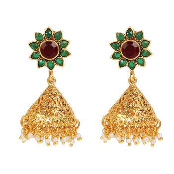 Multicolor cubic zirconia earrings 1