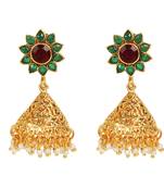 Multicolor cubic zirconia earrings