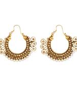 White cubic zirconia earrings