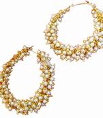 White cubic zirconia earrings