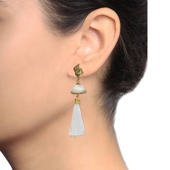 White earrings 3