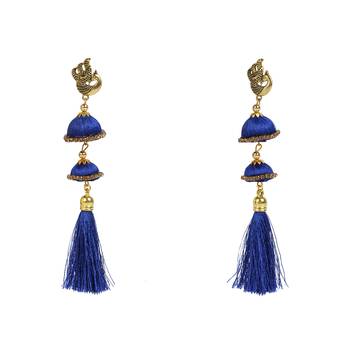 Blue earrings 2
