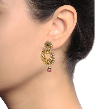 Pink earrings 2