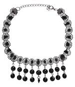 Black necklace-sets