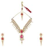 Pink necklace-sets