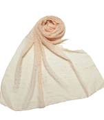 Orange All Over Diamond Studed Stole