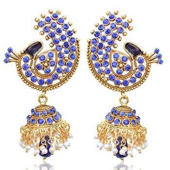Blue earrings 1