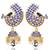 Blue earrings