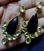 Black onyx earrings