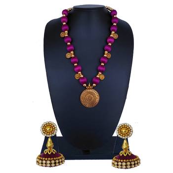 Purple Statement Jewellery 1