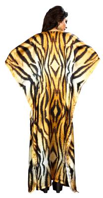 Multicolor Printed Satin Islamic-Kaftans 5