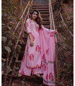 Mughal Butta Block Suit Set