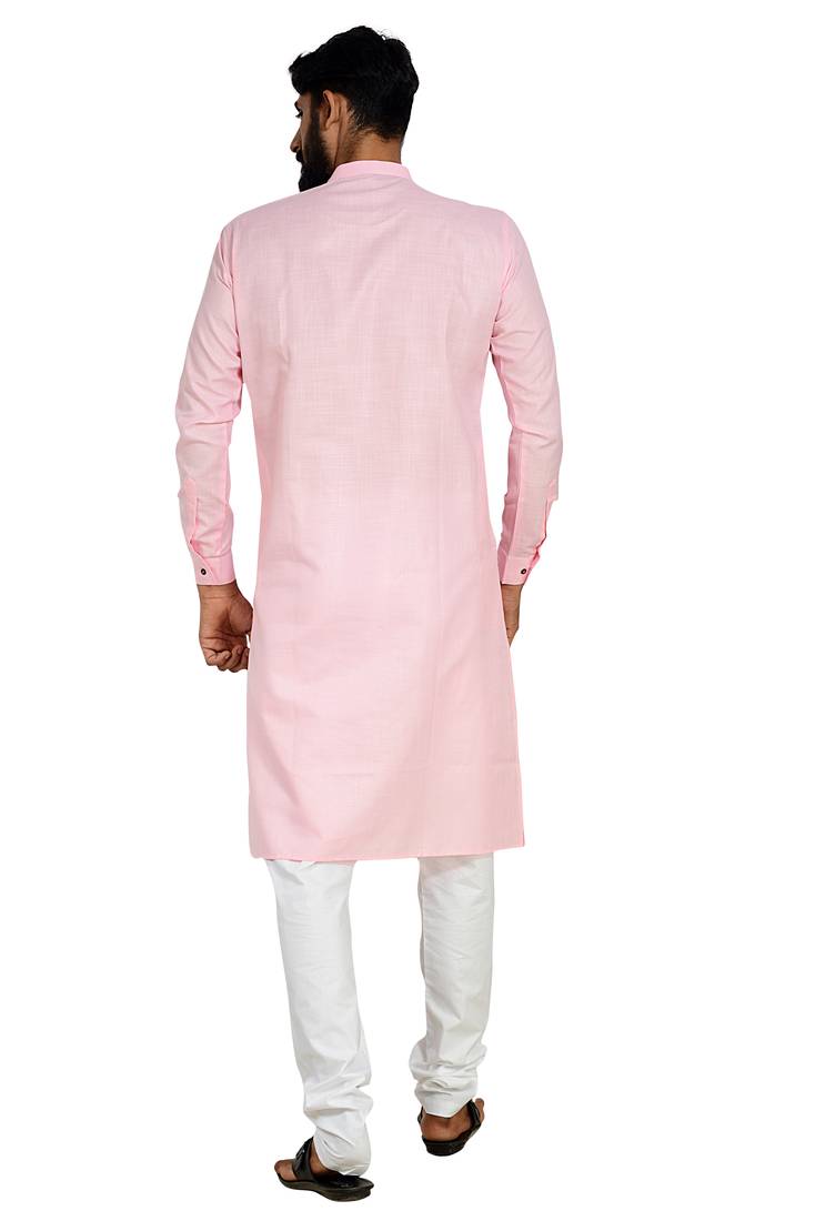Atool Pink Stylish And Fancy Kurta Pyjama