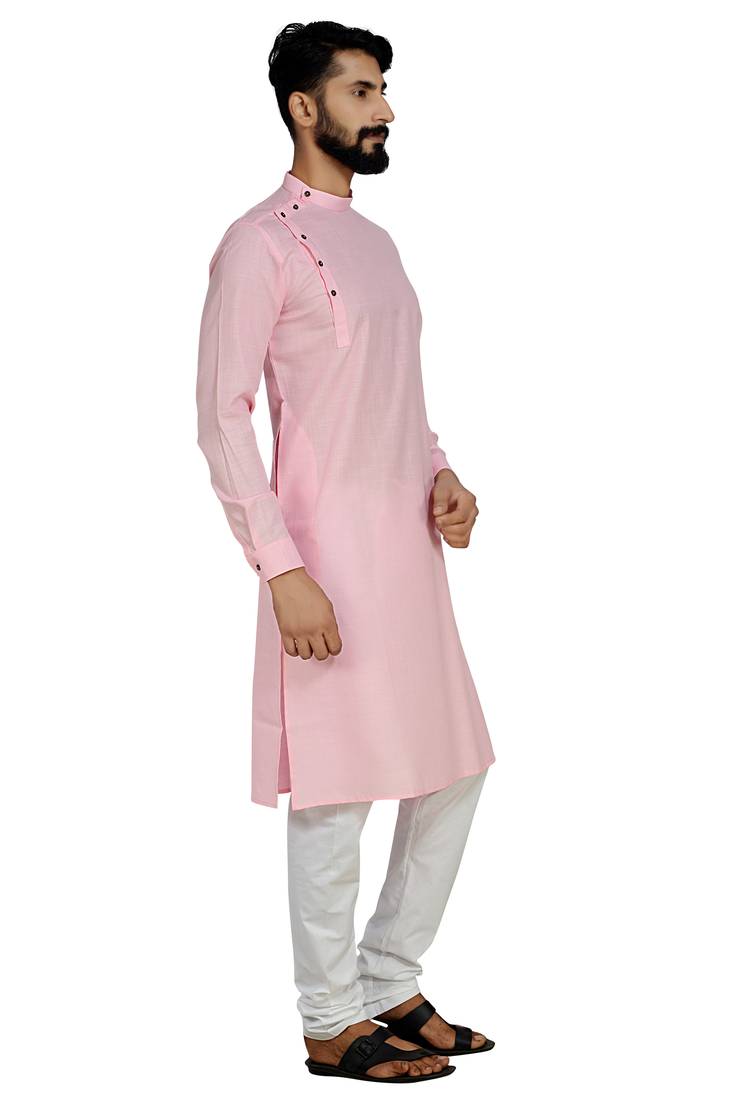 Atool Pink Stylish And Fancy Kurta Pyjama