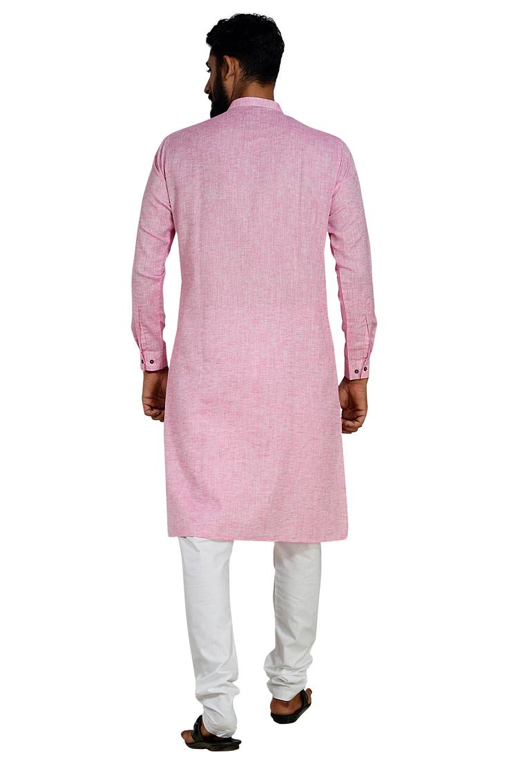 Atool Pink Stylish And Fancy Kurta Pyjama