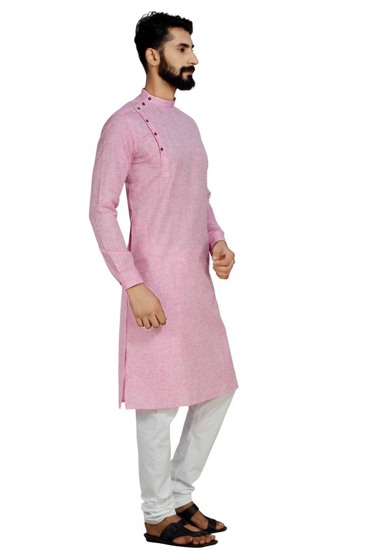 Atool Pink Stylish And Fancy Kurta Pyjama