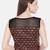 Maroon Padded net multi head embroidery Blouse