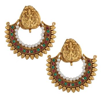 Multicolor cubic zirconia earrings 1