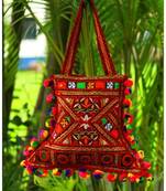 MultiColor cotton Kutch  HandBag 