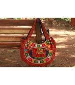 Red Cotton Rajasthani Bag 