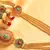 BEAUTIFUL MULTI LAYER MANGO MUGAPPU SET - DJ16783