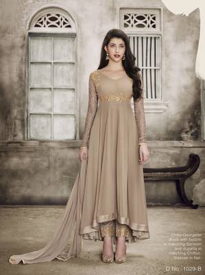 Chiku embroidered faux anarkali 1