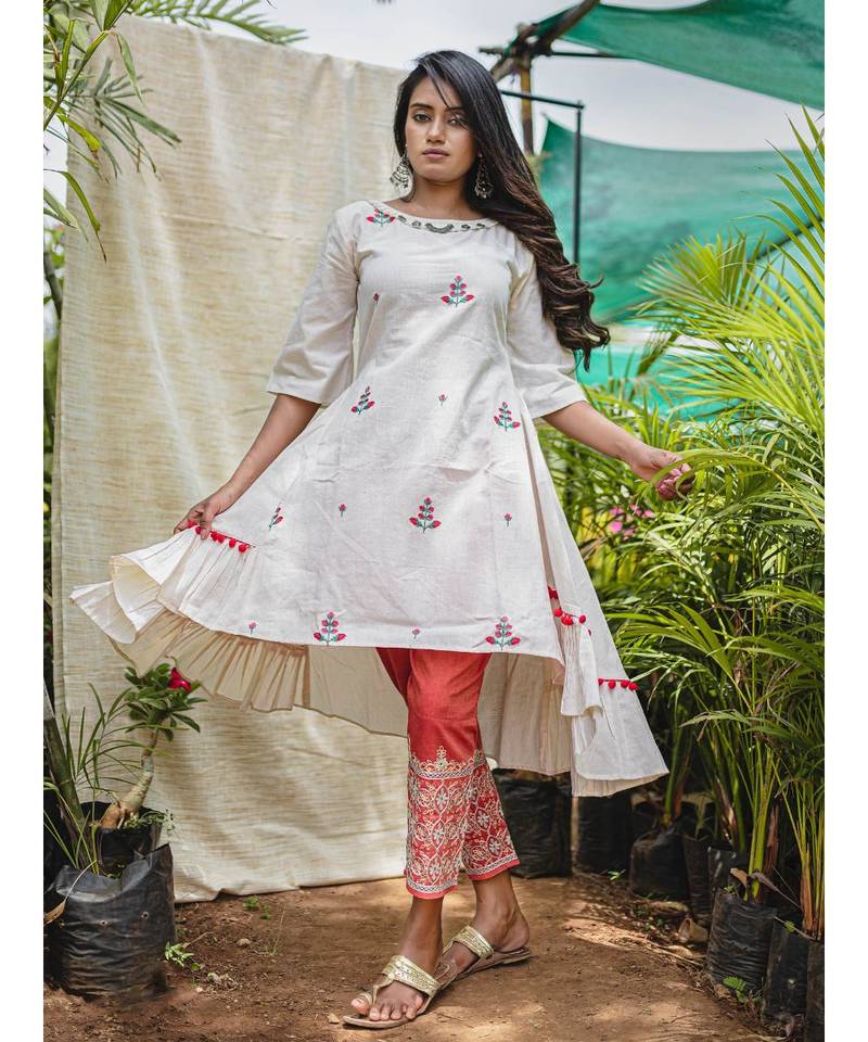 swadeshi khadi handloom cotton churidar