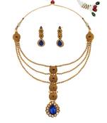 Blue necklace-sets