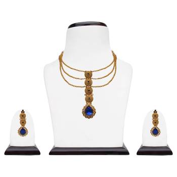 Blue necklace-sets 2
