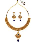 Blue necklace-sets