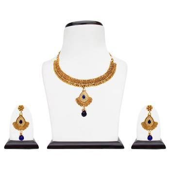 Blue necklace-sets 2