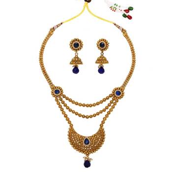Blue necklace-sets 1