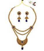 Blue necklace-sets