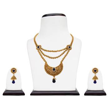 Blue necklace-sets 2