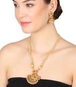 Maroon Cubic Zirconia Necklaces