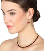 Gold Cubic Zirconia Necklaces