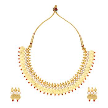 Maroon necklace-sets 1