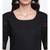 Black Chikan Flared Dress