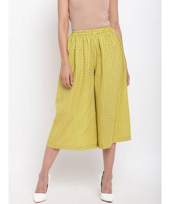 Green Cotton Pant 1
