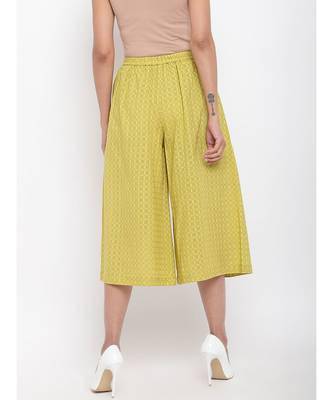 Green Cotton Pant 3