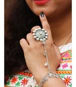 Silver haath-phool-hath-panja