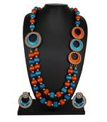 Blue statement-jewellery